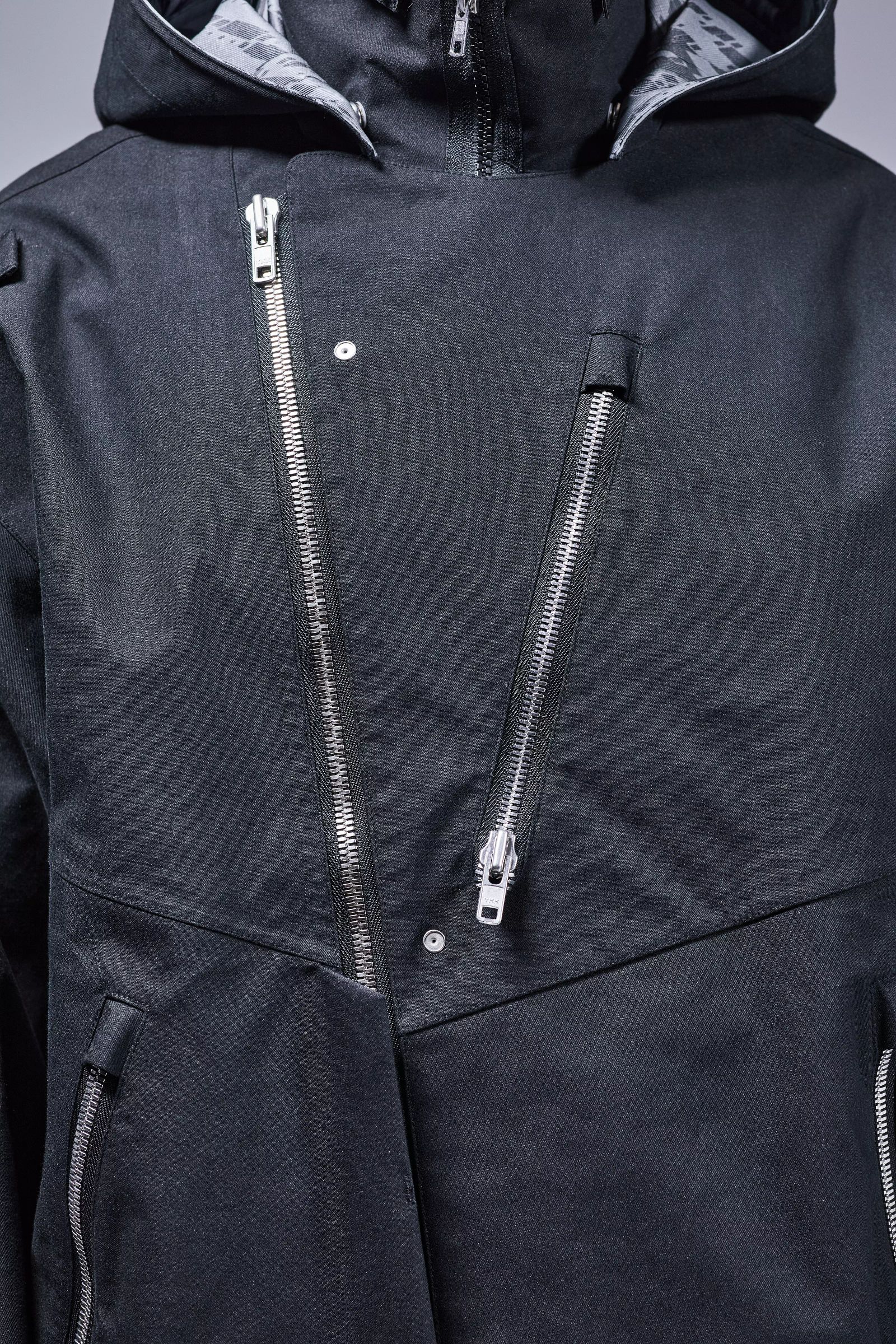 J68W-BQ / 3L Rider Jacket Gen. 1 / ライダージャケット / ナイロンジャケット[ワイドフィット](ブラック)