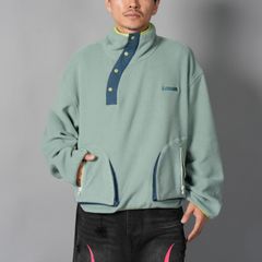 FLOWING FLEECE SWEAT / フローイング フリース スウェット  (カーキ)