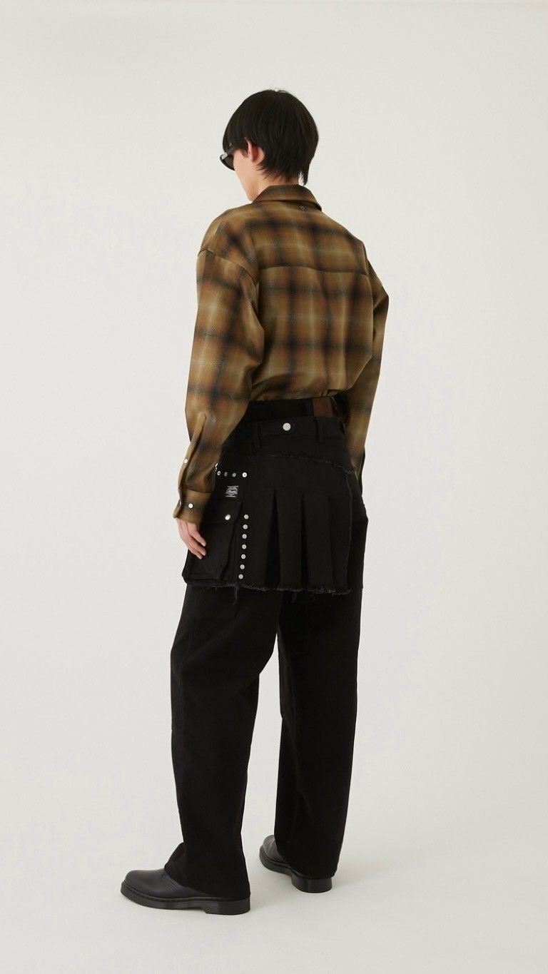 【予約商品】【限定】Basicks x x Pendleton x DELUXE / Shadow Check Shirt / シャドウ チェックシャツ (カーキ)