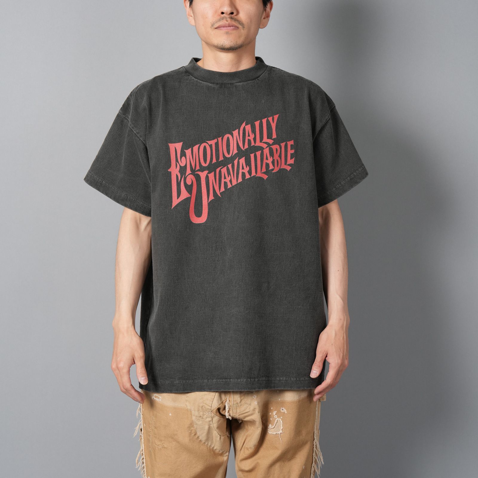 ecstatic Tシャツ Emotionally Unavailable - EU-HR8-0000-061 / EU LOGO NUMBER