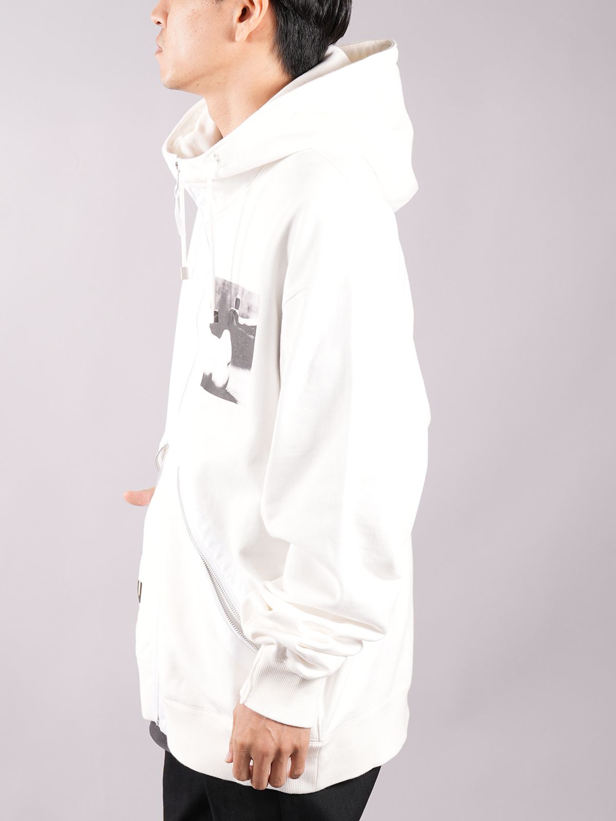 【ラスト1点】 HOODIE / フーディー "細江英公" (ホワイト)