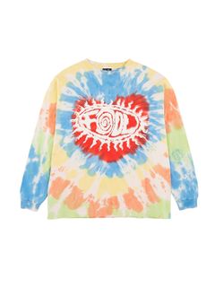 ラスト1点 / SM-S21-0000-010/LS TEE__TIE DYE / ロンT  (マルチ)