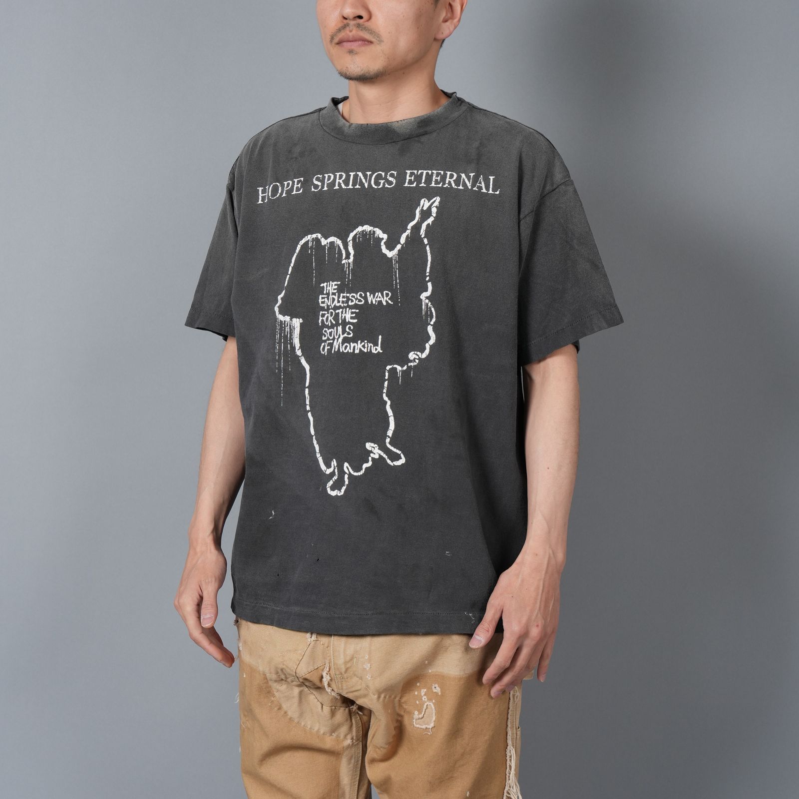 STONE ISLAND - 【ラスト1点】COTTON JERSEY_GARMENT DYED 82/22