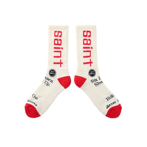 【残りわずか】SM-HR8-0000-106 / SOCKS / SIT DOWN / ECRU / ソックス シットダウン (エクリュ)