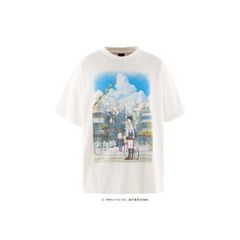 【コラボ】SM-MK1-0000-C84 / 時をかける少女_SS T-SHIRT / SAINT / WHITE / Tシャツ  (ホワイト)