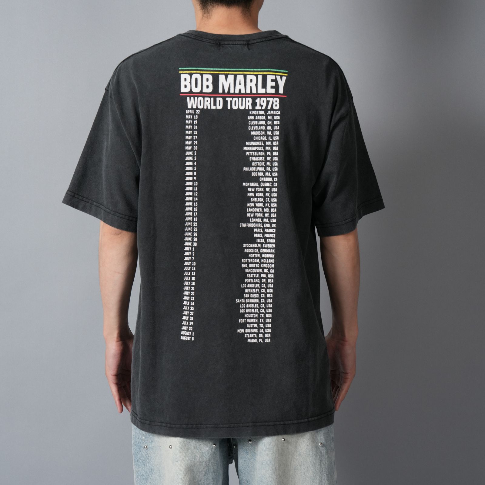 UIZZ-22569 / BOB MARLEY / ボブマーリー / Tシャツ (ブラック)