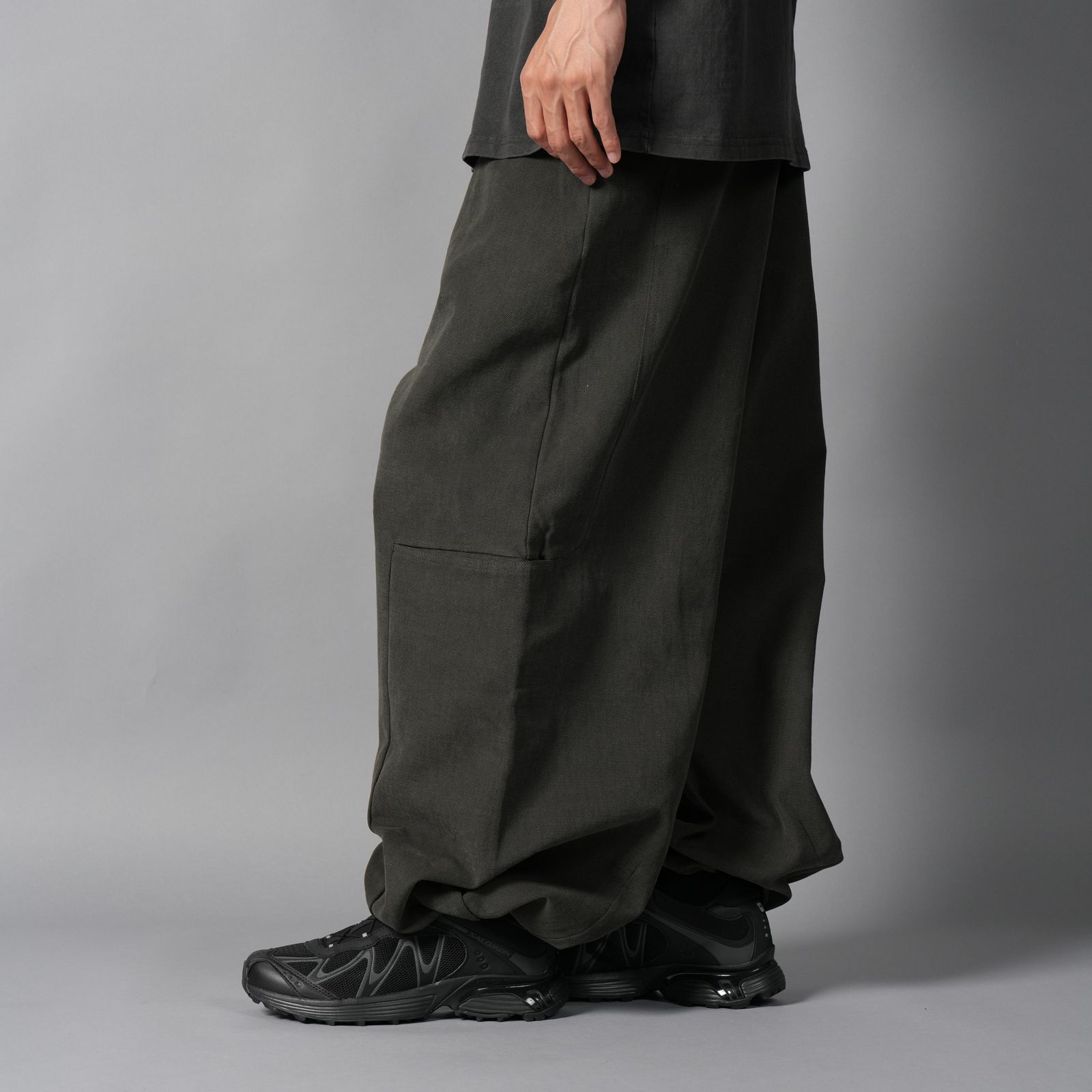 SAGYO PANT  / ワイドパンツ (タイム)