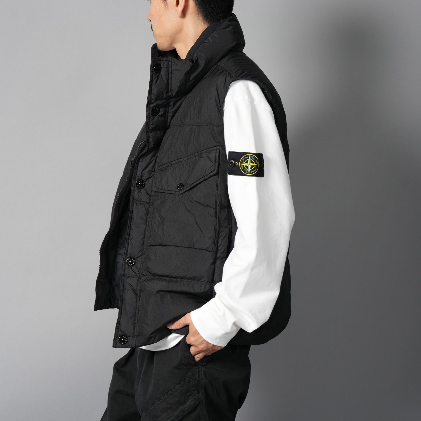 STONE ISLAND - G100003 / CRINKLE REPS NY, RECYCLED NYLON