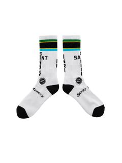 【ラスト1点】SM-YS8-0000-105 / SOCKS / TANZANIA / WHITE / ソックス (ホワイト)