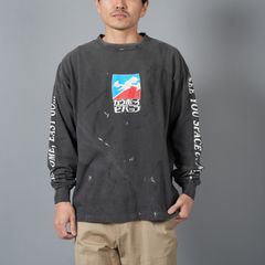 【コラボ】SM-HR8-0000-C06 / CB_LS TEE / EASY COME / BLACK / ロンT・カットソー (ブラック)