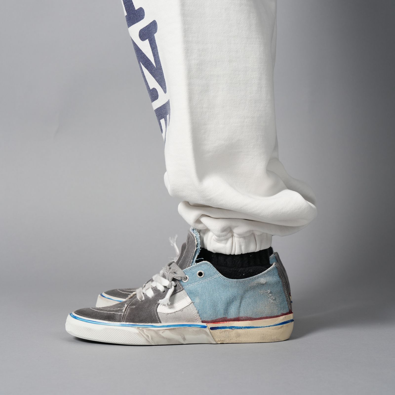 SM-MK8-0000-063 / SWEAT PANTS / I LOVE SAINT / WHITE / スウェットパンツ (ホワイト)