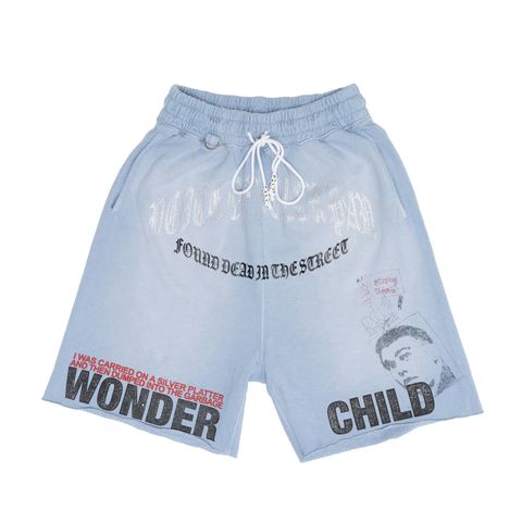 BOBBY DRISCOLL SWEAT SHORT / スウェットショーツ (ブルー)