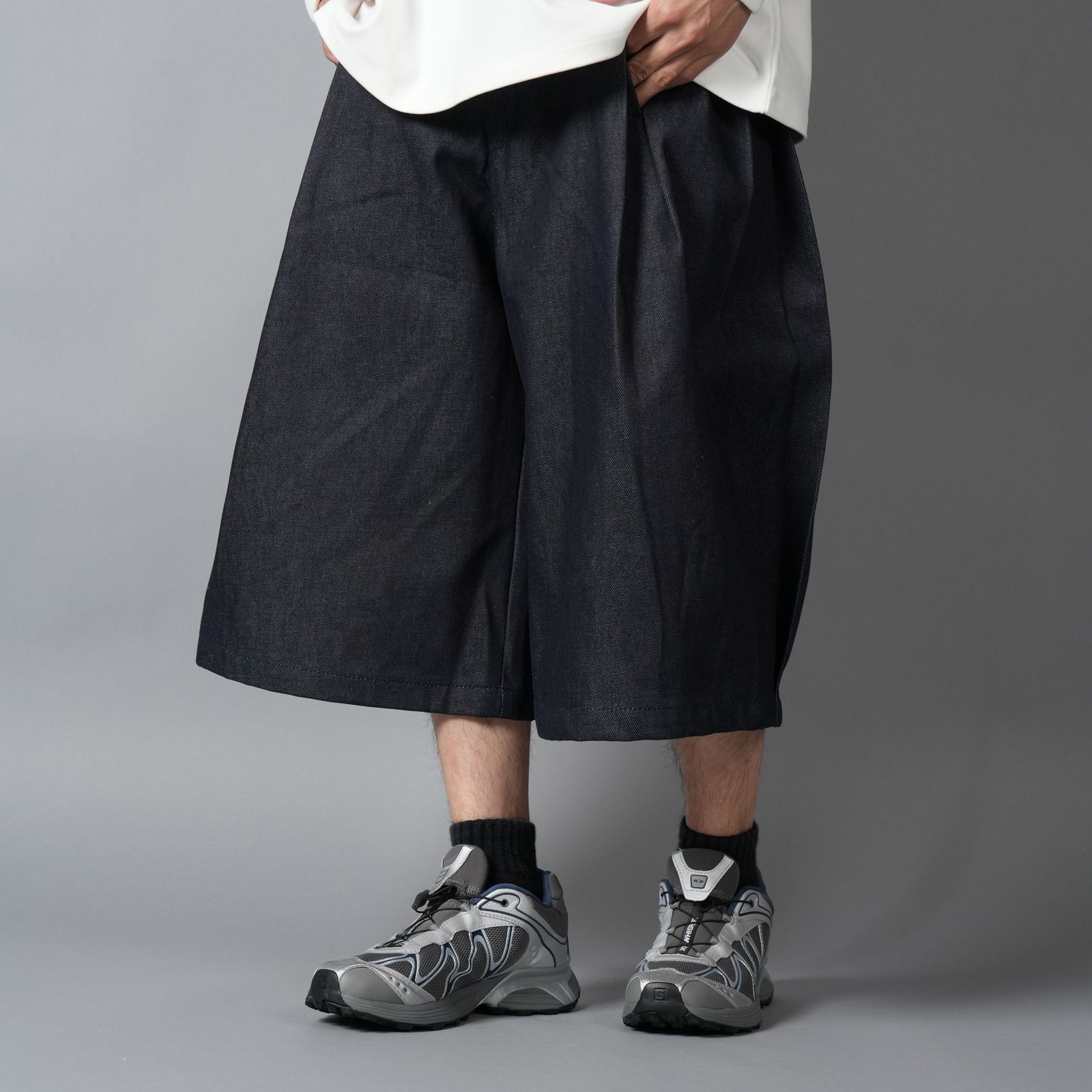 DENIM 440 BERMUDA JORTS / デニムショーツ (ロウインディゴ)