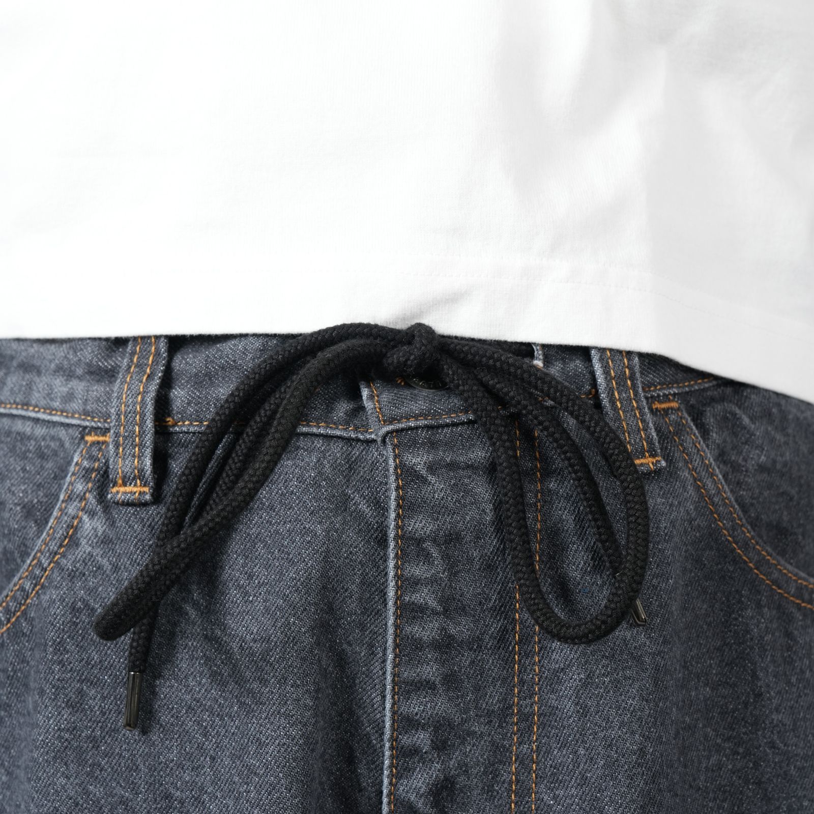 FACETASM - 【ラスト1点】JERSEY MERGING DENIM PANTS FACETASM - 【ラスト1点】JERSEY MERGING DENIM PANTS