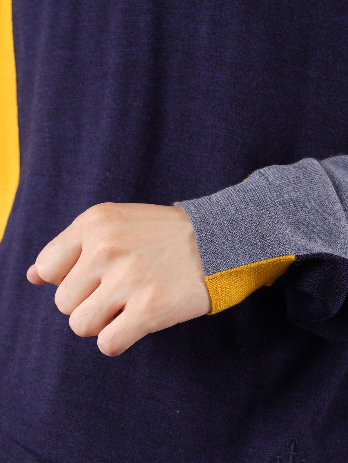 CREW NECK JUMPER / クルーネック ジャンパー (ブルー)