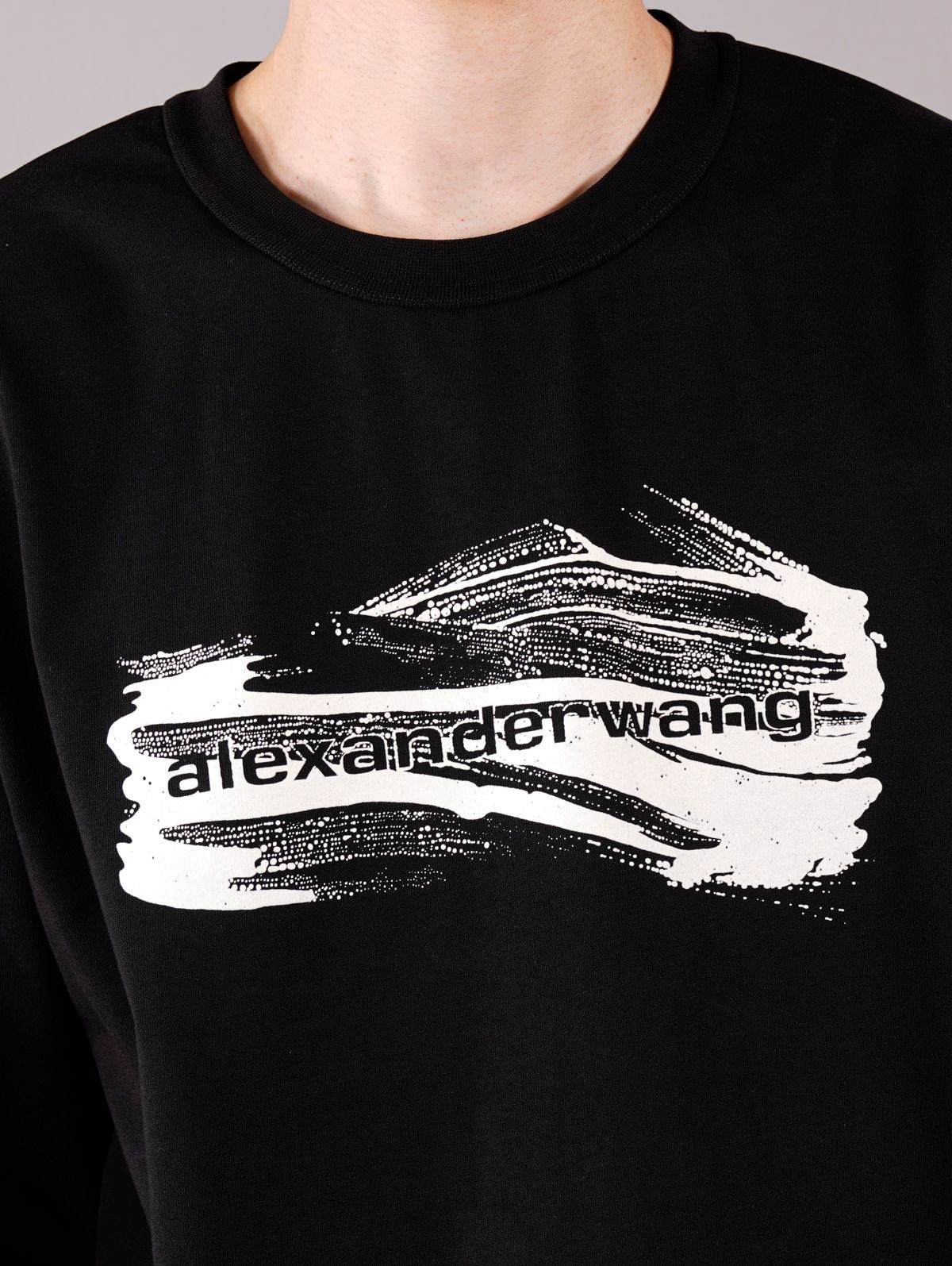 ALEXANDER WANG - ラスト1点 / LONG SLEEVE TEE WITH SOAP