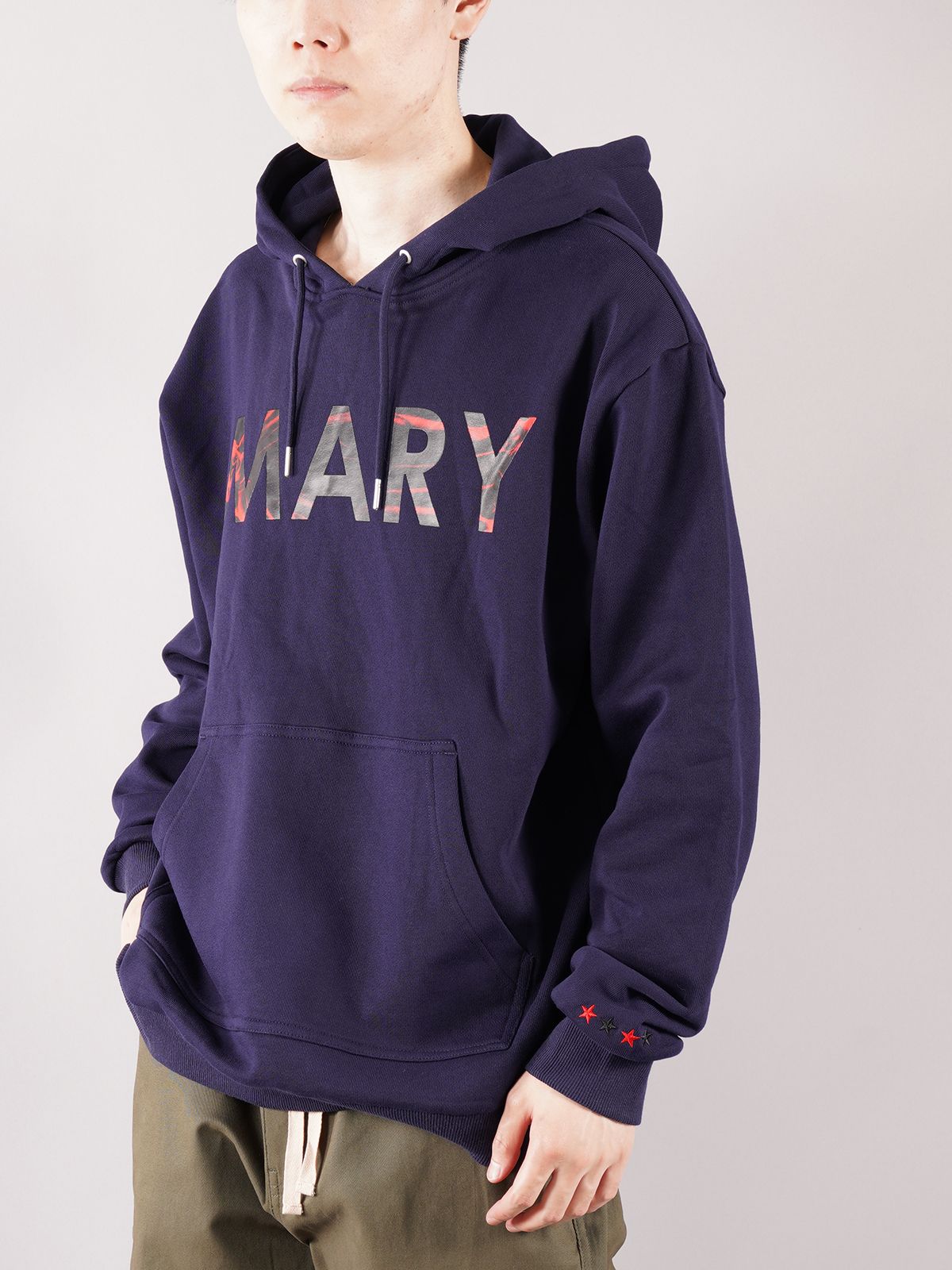 MARY HOODIE / マーリー フーディー (ネイビー)