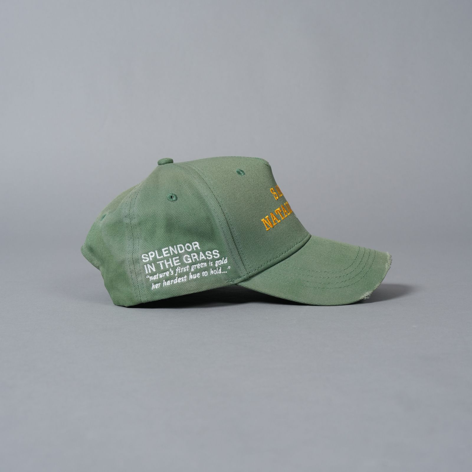 Saint Natalie Wood Paint Hat / キャップ (グリーン)