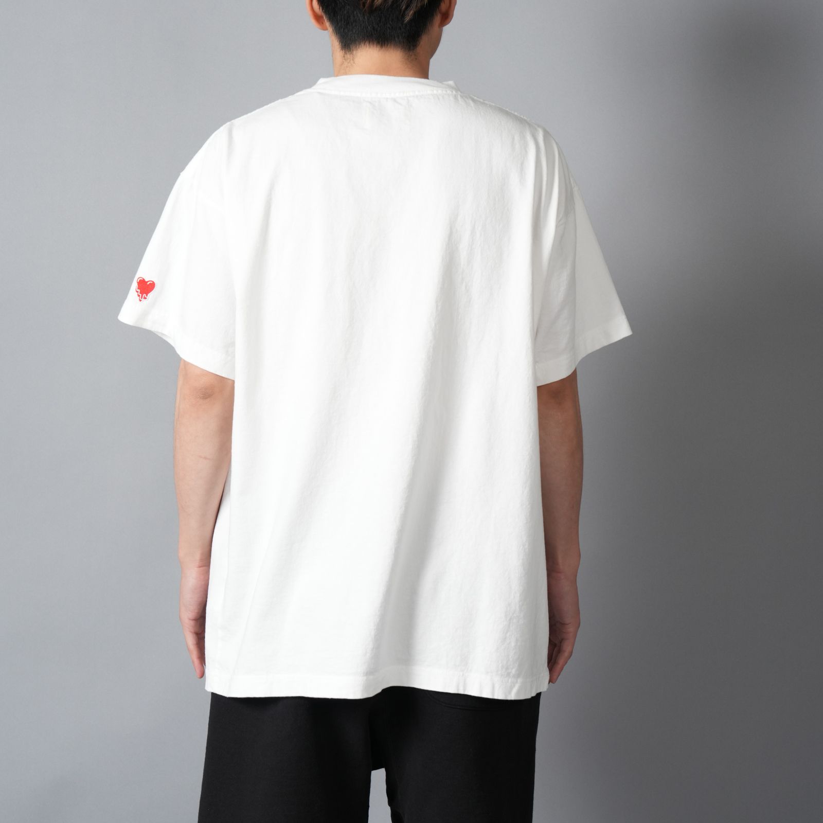 【コラボ】EU-MK8-0000-C30 / EU DK PANK SS TEE / WHITE / Tシャツ (ホワイト)