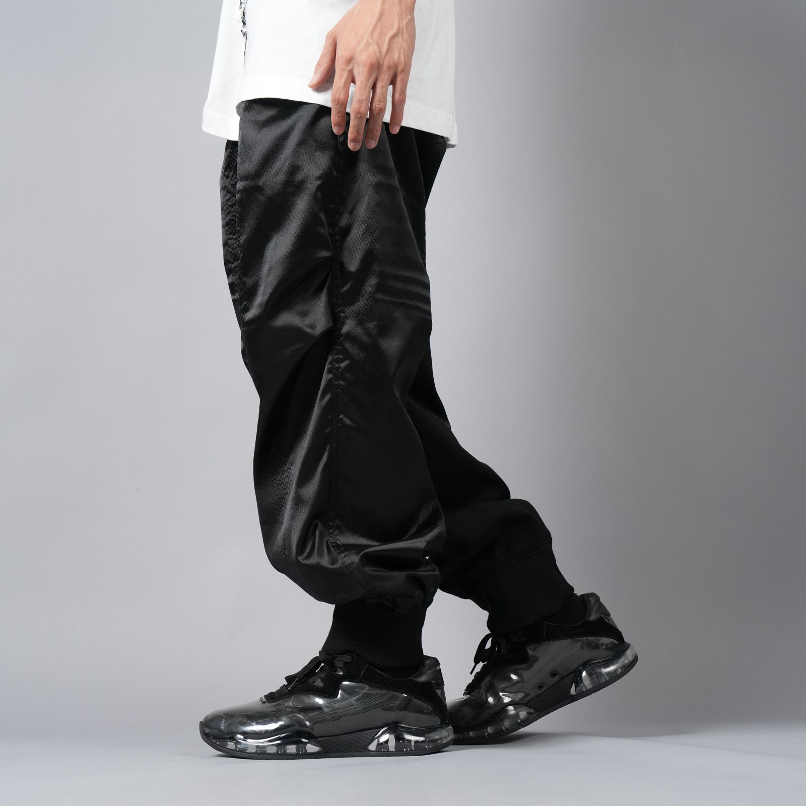 【ラスト1点】TAILORED MA-1 PANTS / テーラード エムエーワンパンツ (ブラック)
