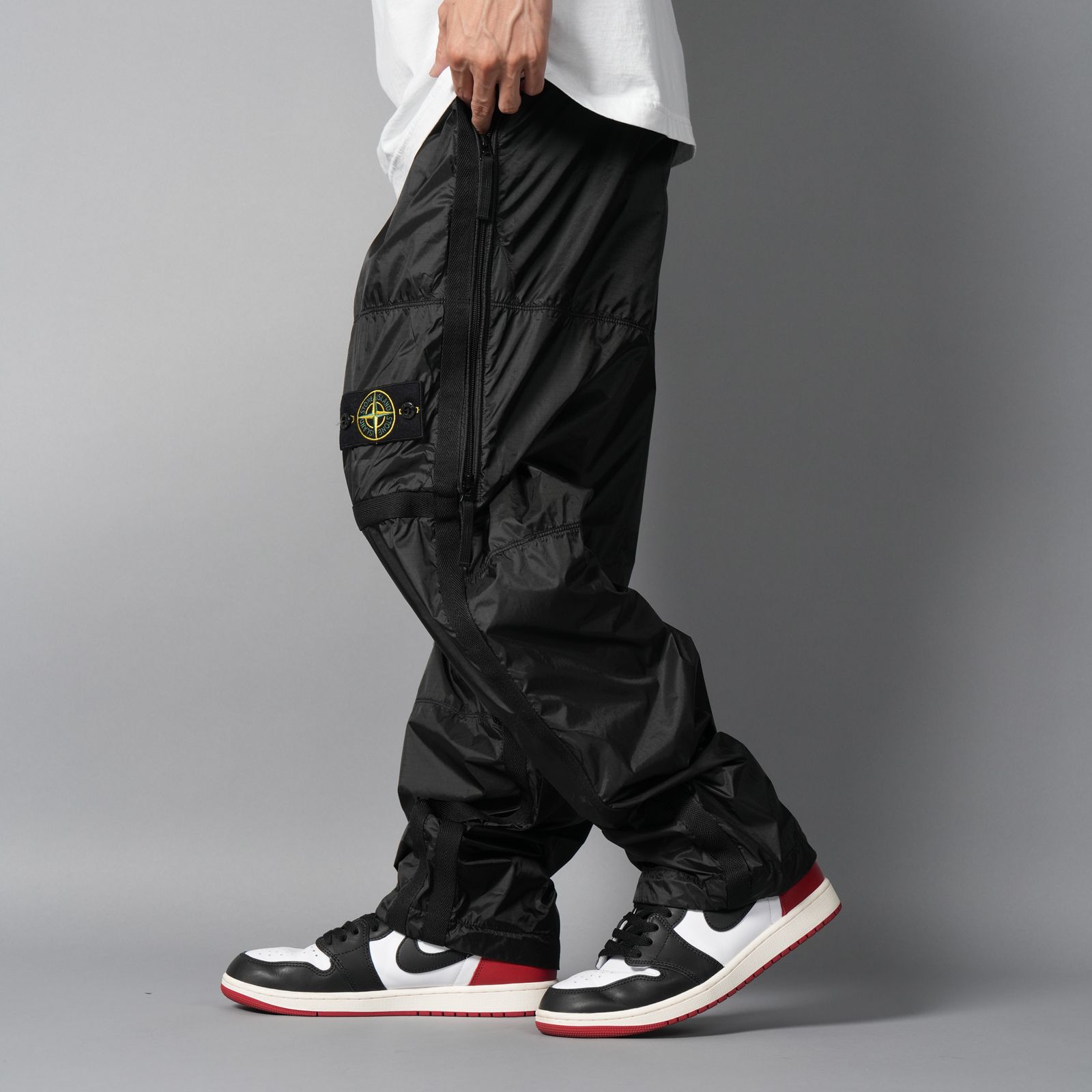 【ラスト1点】3100027 / TRACK PANTS / トラックパンツ [コーデュラ](ブラック)