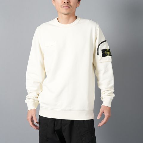 【残りわずか】6100003 / COTTON FLEECE / クルーネック スウェット / トレーナー [ガーメントダイ]  (オーツ)