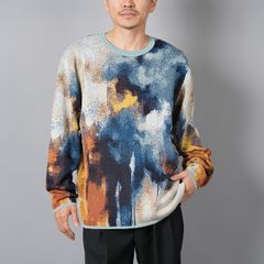 【ラスト1点】JACQUARD KNIT / ジャガードニット (マルチカラー)