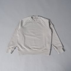 6100028 / HEAVY ORGANIC COTTON FLEECE_S.I. GHOST / クールネックスウェット・トレーナー (ダスト)