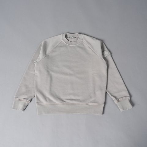 6100028 / HEAVY ORGANIC COTTON FLEECE_S.I. GHOST / クールネックスウェット・トレーナー (ダスト)