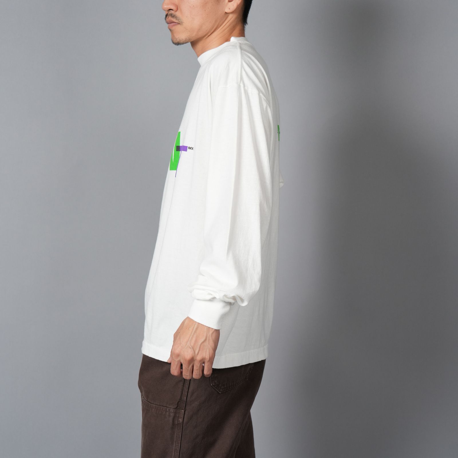 【残りわずか】SM-HR1-0000-036 / LS TEE / BEAUTIFUL SAINT / WHITE / ロンT・カットソー (ホワイト)