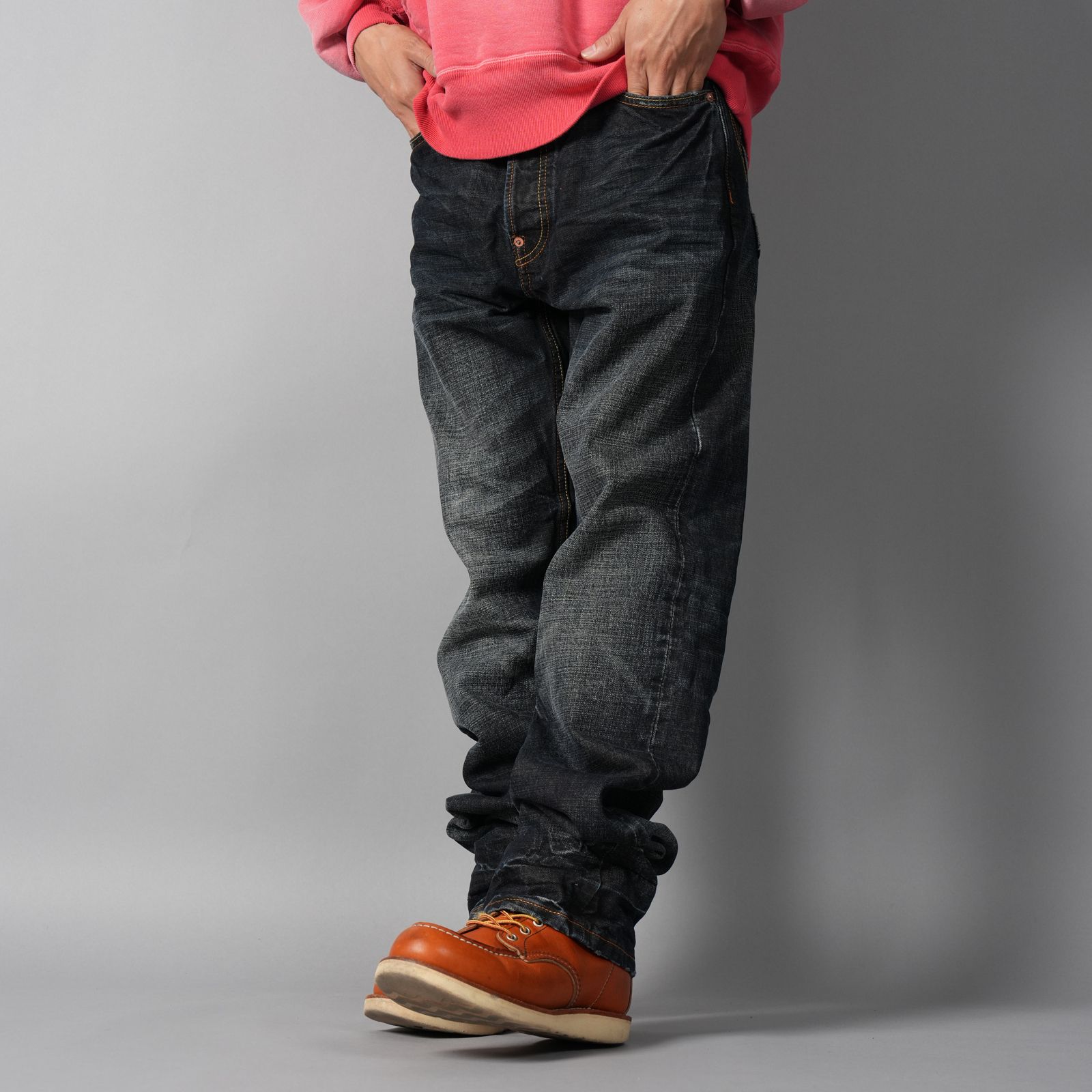Kamon Daicock Puff Print Jeans #2020 / デニムパンツ (インディゴ)