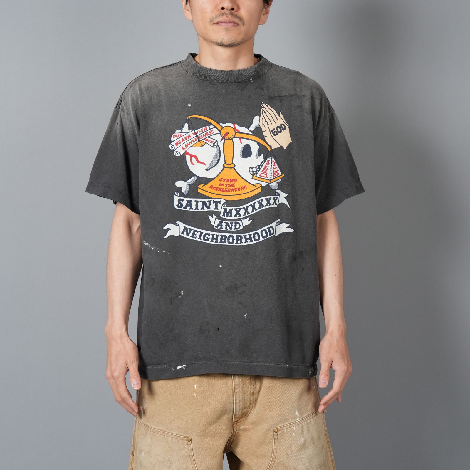 SAINT M×××××× - 【残りわずか】SM-HR8-0000-005 / SS TEE