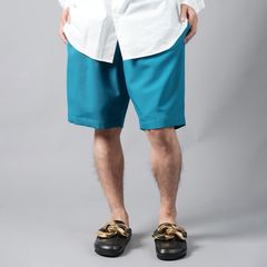 【ラスト1点】【定番アイテム】 TROPICAL WOOL TROUSERS / ハーフパンツ (ブルー)