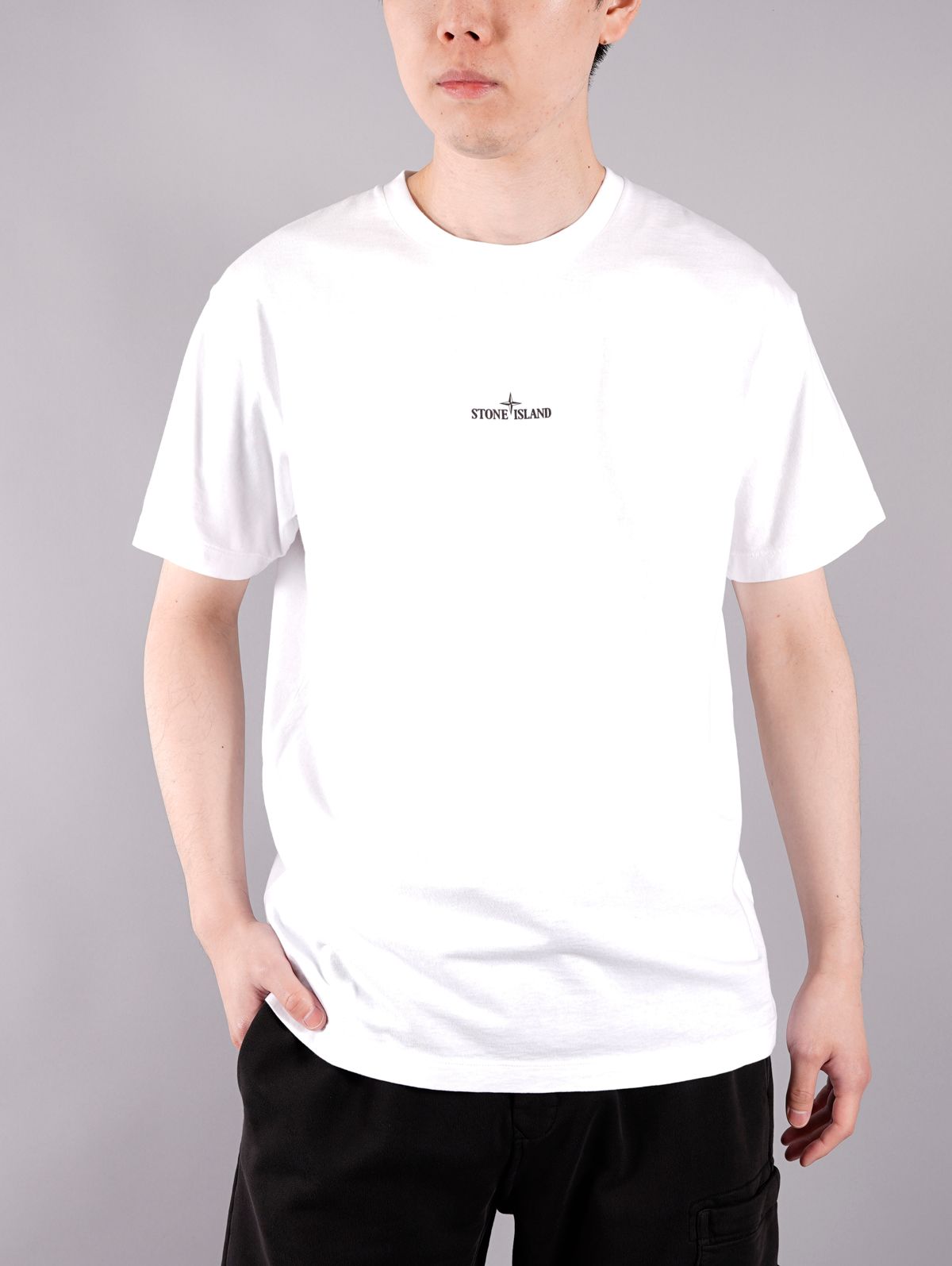 STONE ISLAND - ラスト1点 / MARBLE THREE / SI Tシャツ S/S