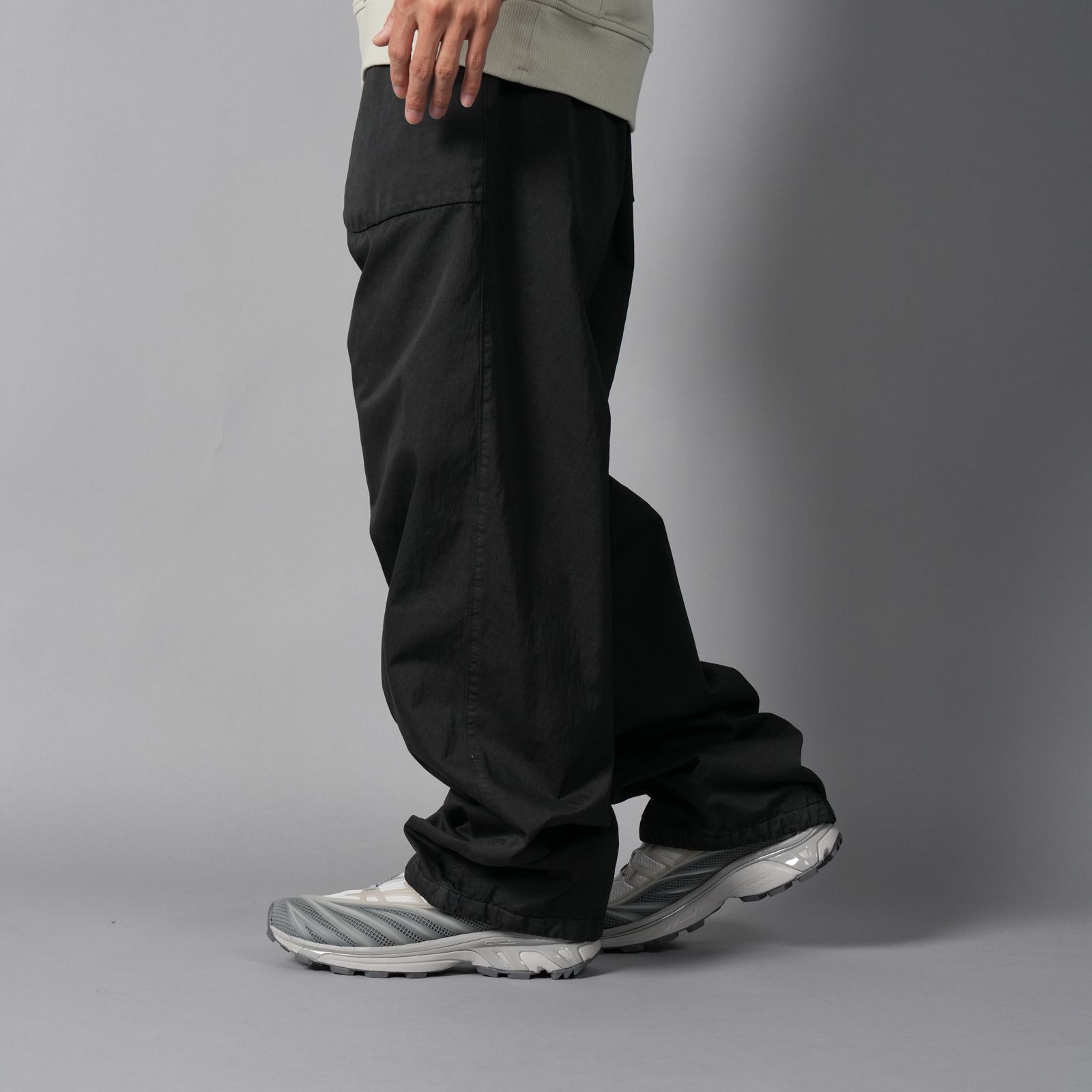PANTS PANT IN GABARDINE CO/NY / パンツ (ブラック)
