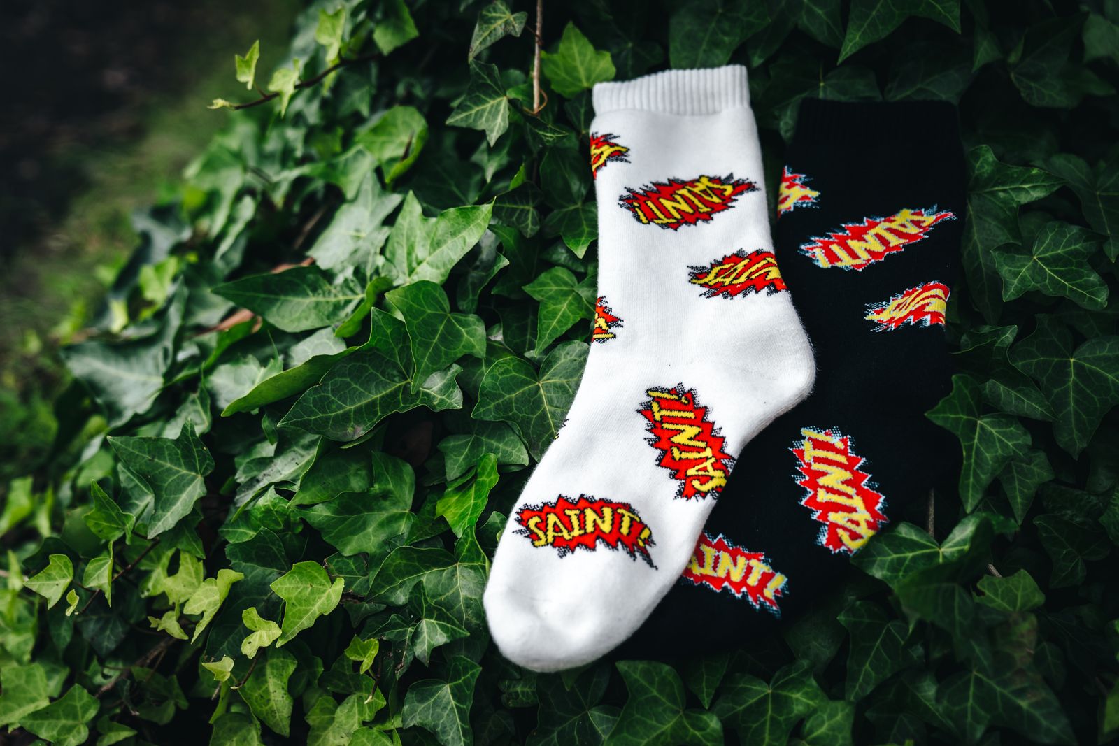 ラスト1点 / SM-A22-0000-106 / SOCKS / POW / WHITE / ソックス / ポウ   (ホワイト)