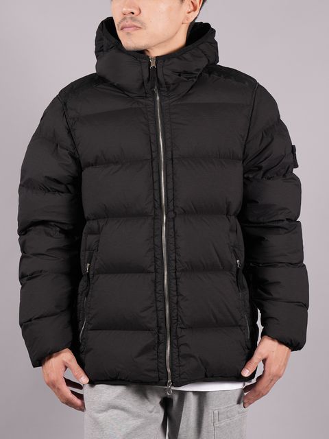 【ラスト1点】【再入荷】43728 SEAMLESS TUNNEL NYLON DOWN-TC / シームレス ダウンジャケット [ガーメントダイ] (ブラック)