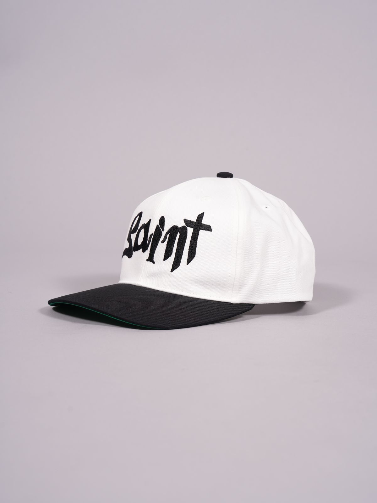 ラスト1点 / SM-A22-0000-043 /CAP /SAINT / BLACK / キャップ  (ホワイト/ブラック)