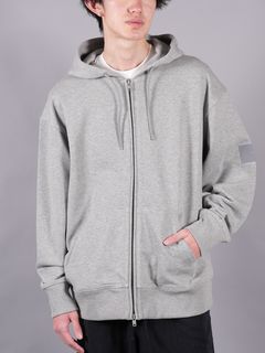【定番アイテム】 【ラスト1点】 FT ZIP HOODIE  / ジップフーディー  【オーバーシルエット】 (ミディアムグレーヘザー)