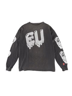 ラスト1点 / EU-A21-0000-055/EU STM LS T / イーユー セントマイケル ロングスリーブ Tシャツ (ブラック)