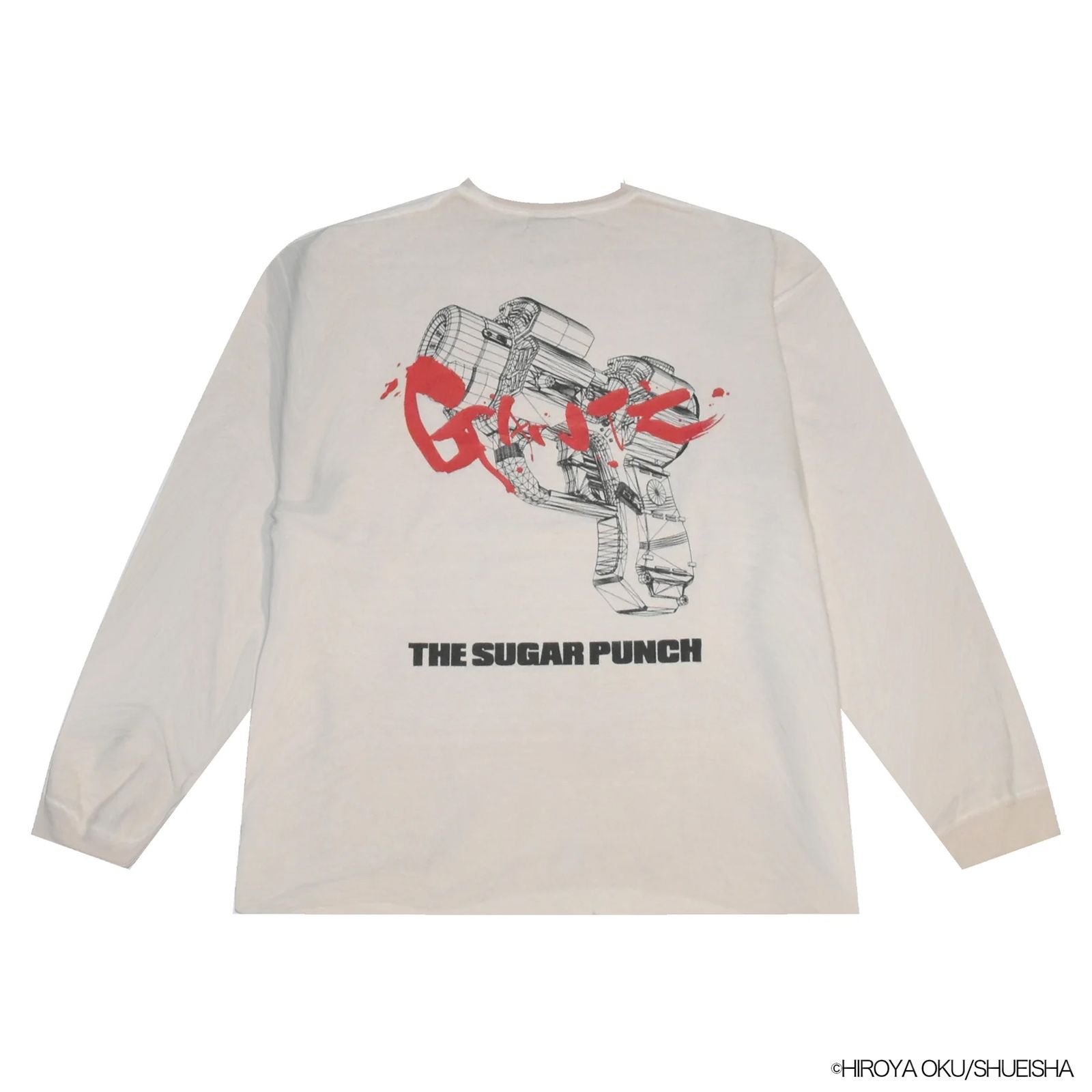 【ラスト1点】[GANTZ / ガンツ]  TGAM24SM002 / L/S TEE / Tシャツ (ホワイト)