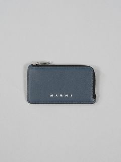 【ラスト1点】COIN CARD CASE / コインケース / カードケース / ブルー・オレンジ / サフィアーノ レザー / TRUNK COLLECTION / メンズ / プレゼント