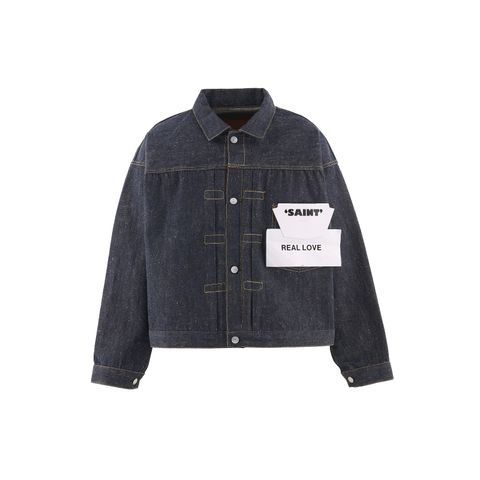 【コラボ】SM-MK8-0000-C45 / BBJ_DENIM JACKET / REGID / BLUE / ベルベルジン デニムジャケット (リジッド)(ブルー)