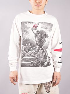 SM-S22-0000-069/LS TEE/ VLONE/WHITE   ロングスリーブTシャツ  (ホワイト)