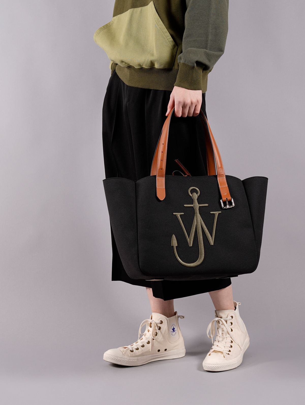 JW ANDERSON - RECYCLED CANVAS BELT TOTE / リサイクルド