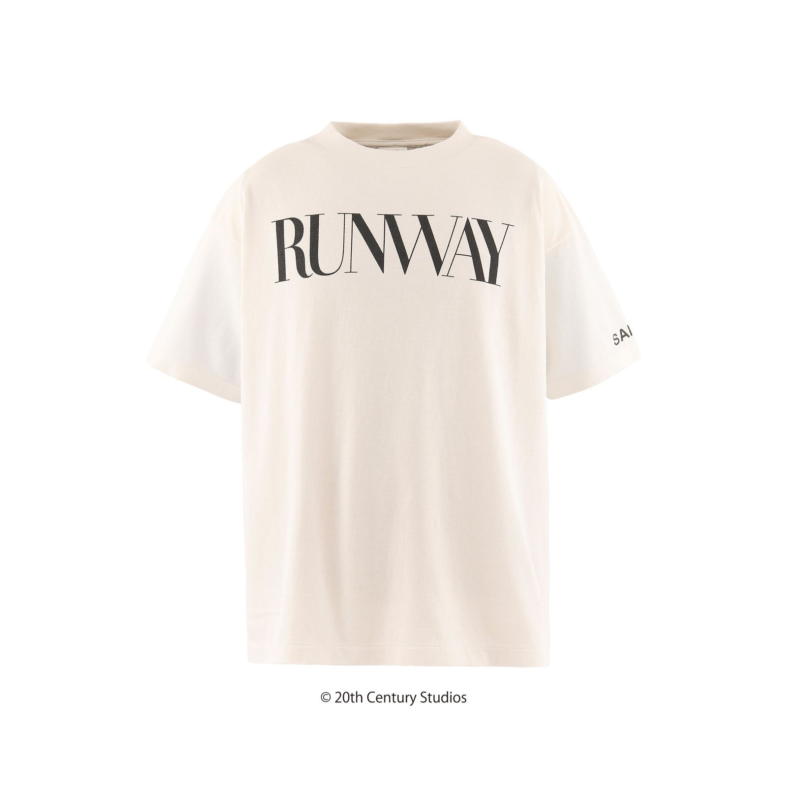 SM-MK1-0000-K01 / TDWP_SS TEE / RUNWAY / プラダを着た悪魔 / Tシャツ (ホワイト)