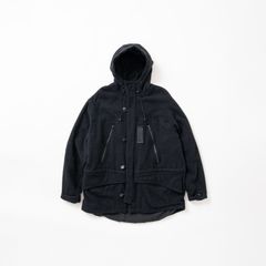 Felted Wool Coat / フェルテッド ウールコート (ブラック)