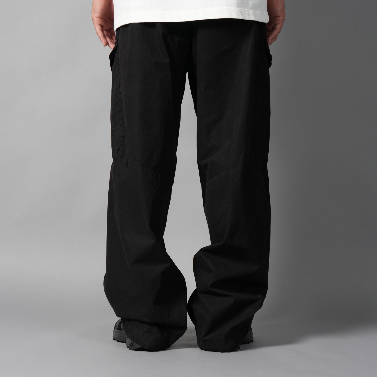 MICROREPS BOXY LENS CARGO PANTS / カーゴパンツ (ブラック)