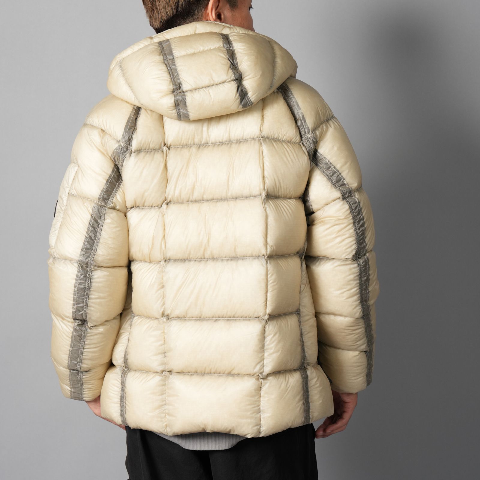【残りわずか】D.D. SHELL HOODED DOWN JACKET / フーデッド ダウンジャケット (シルバーバーチ)
