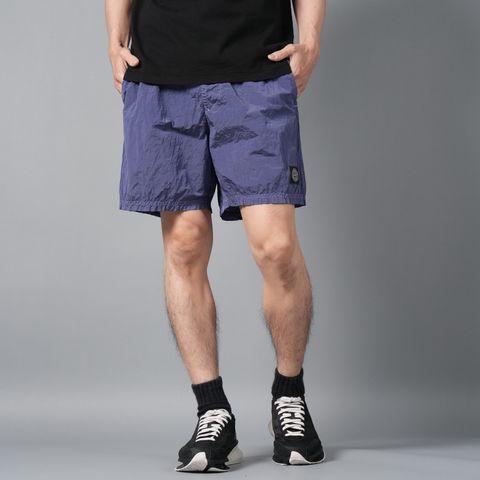 【ラスト1点】B100009 / NYLON METAL SWIM PANTS / ナイロンメタル バミューダ スイムパンツ [水陸両用] [ナイロンメタル] (ラベンダー)